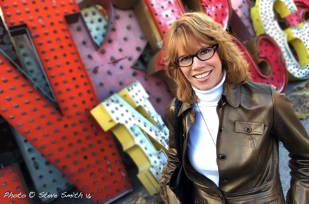 Stacey Gualandi at Neon Boneyard Las Vegas @StaceyGualandi